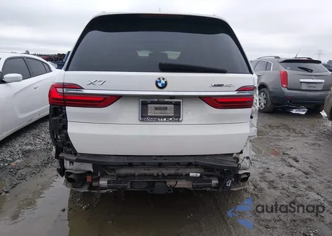 2020 BMW X7 xDrive40I z USA, uszkodzony, nr VIN 5UXCW2C04L9A01849